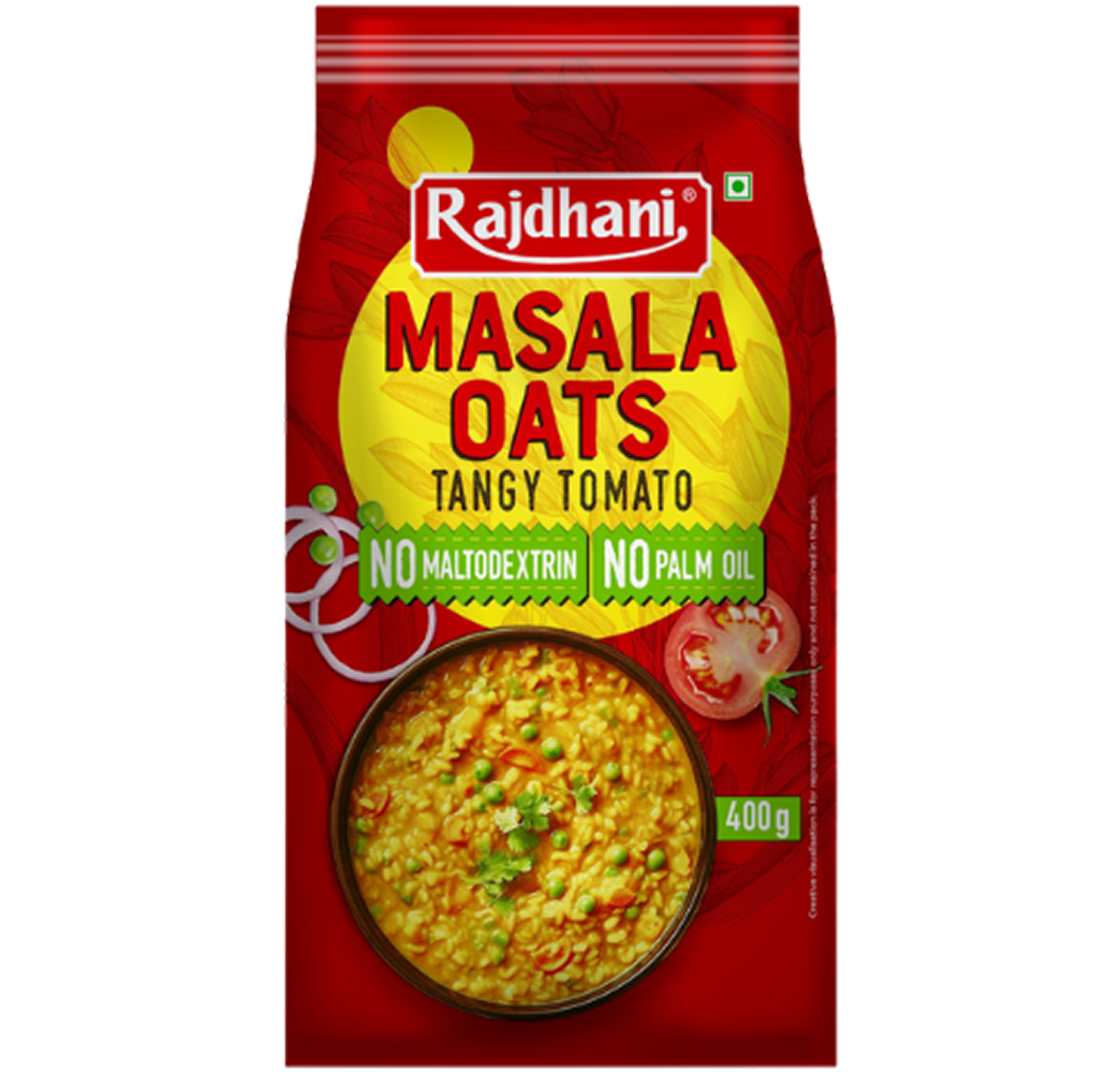 Masala Oats (Tangy Tomato)